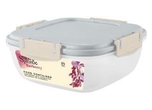 Контейнер для продуктов Sugar&Spice Barberry герметичный 0,7л квадратный трюфель